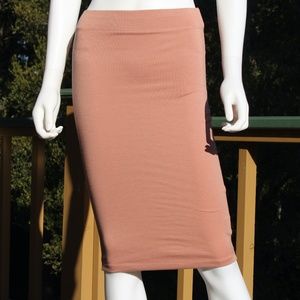 Midi Pencil Skirt